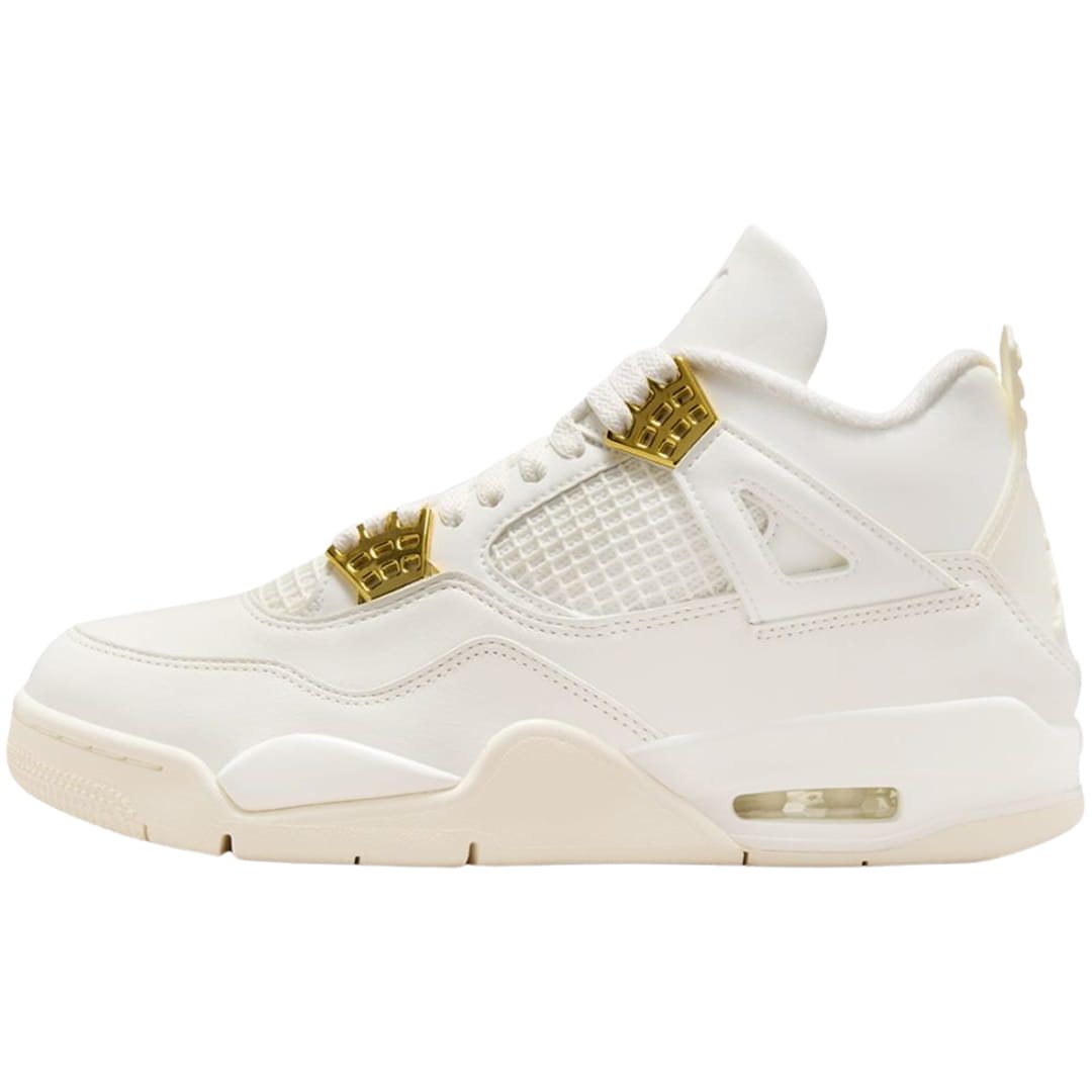 Jordan 4 White & Gold
