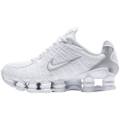 Nike Shox TL White Metallic Silver Max Orange