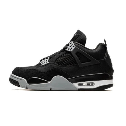 Jordan 4 Black Canvas