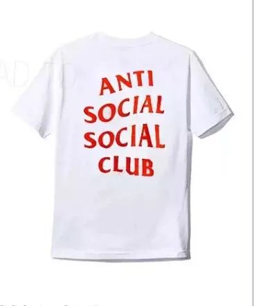 T-shirt Anti Social Social Club