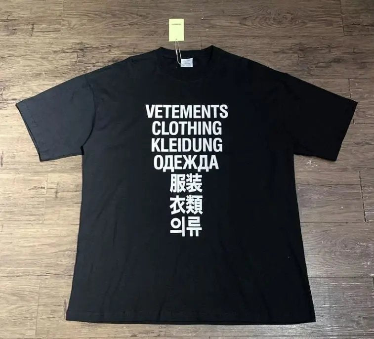 T-shirt Vetements