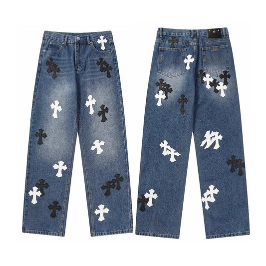 Spodnie Jeans Chrome Hearts