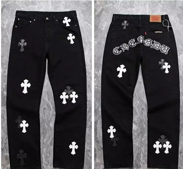 Spodnie Jeans Chrome Hearts