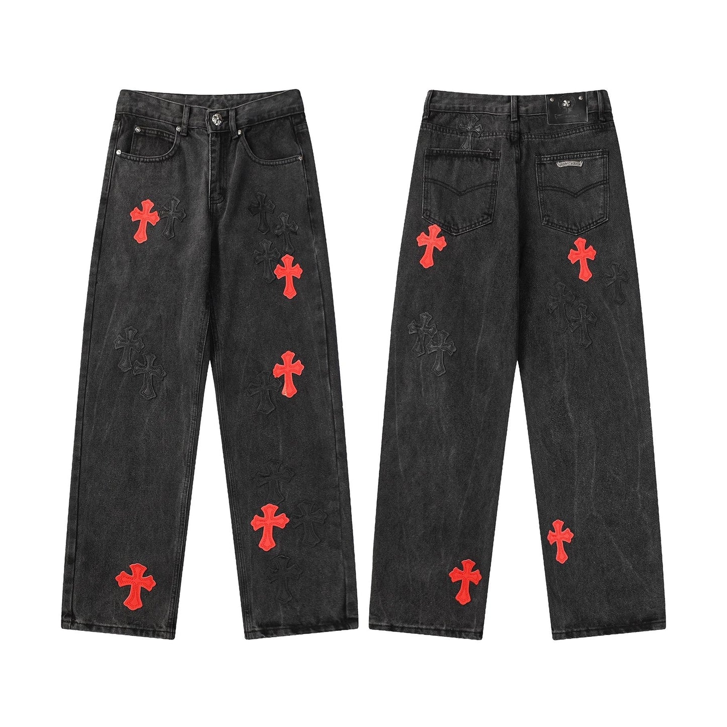 Spodnie Jeans Chrome Hearts